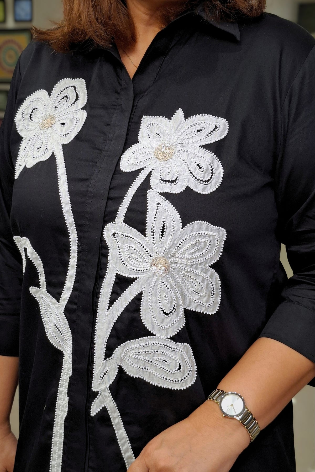 Midnight Black - Pastel Patels Shirt
