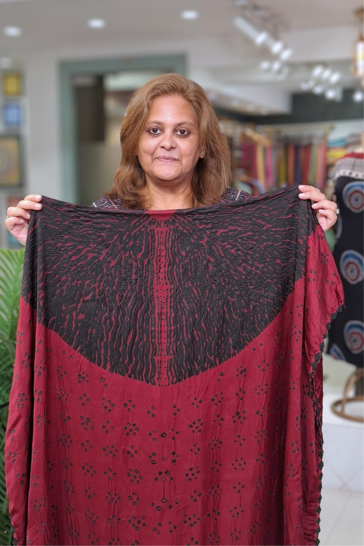 Wine Red - Ragini Kaftan