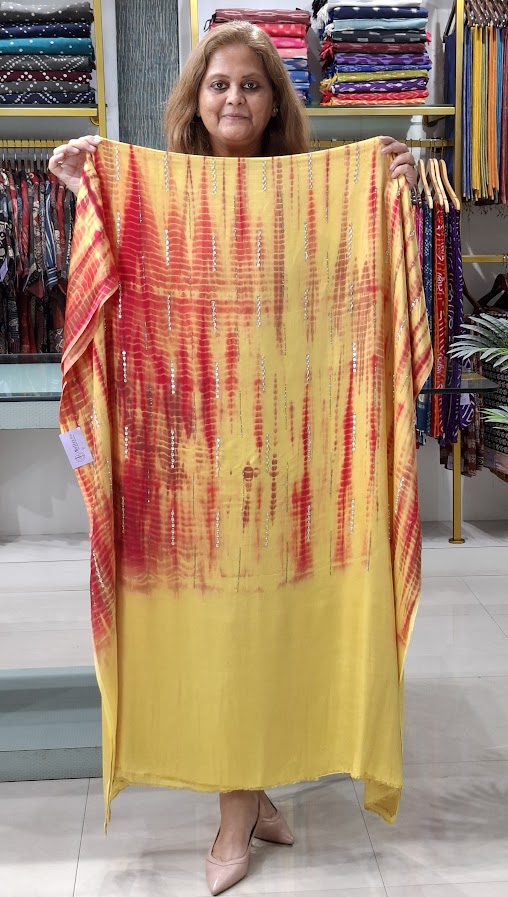 Shibori Modal Shibori Top & Btm Set.