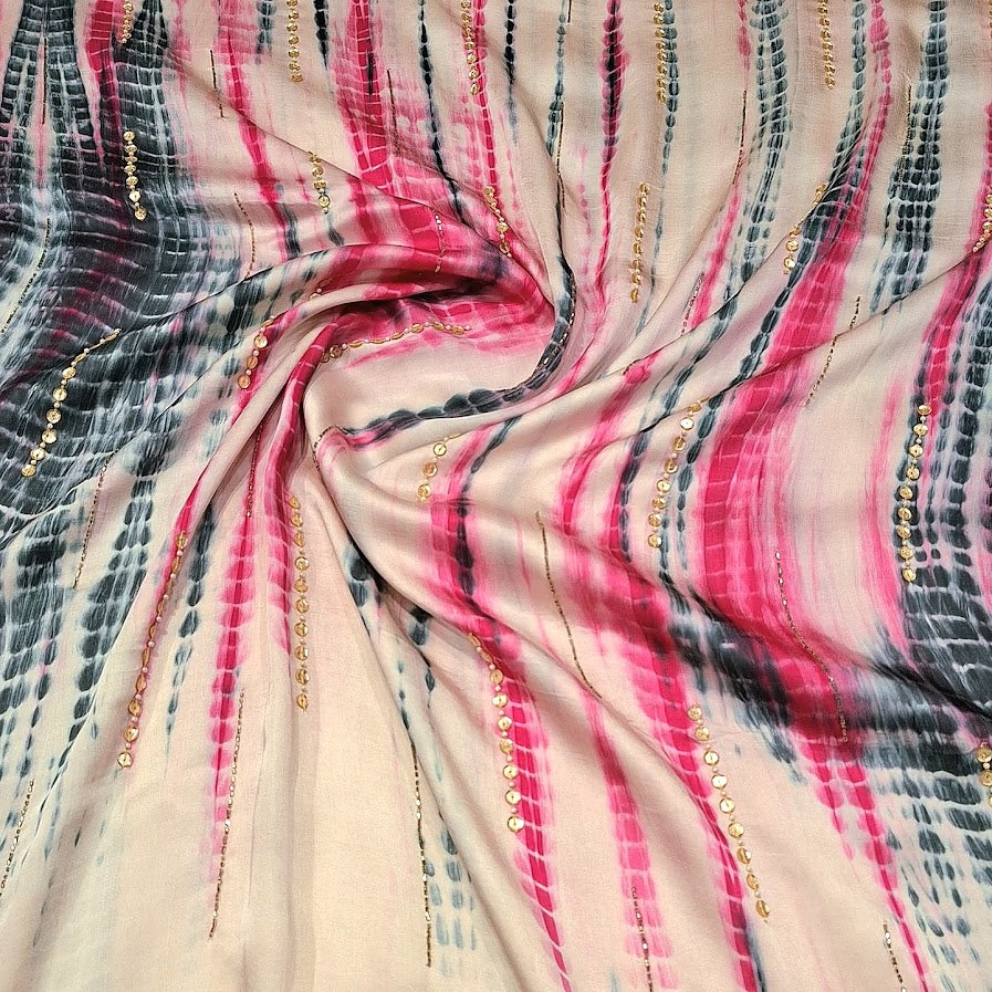 Shibori Modal Shibori Top & Btm Set.