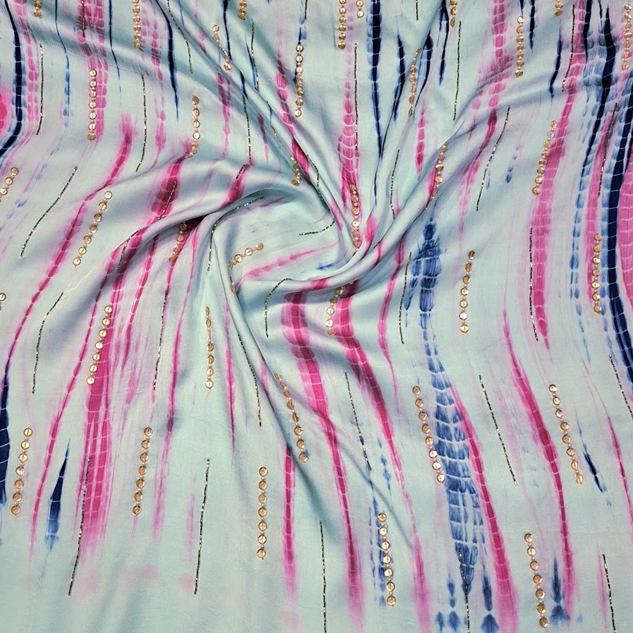 Shibori Modal Shibori Top & Btm Set.