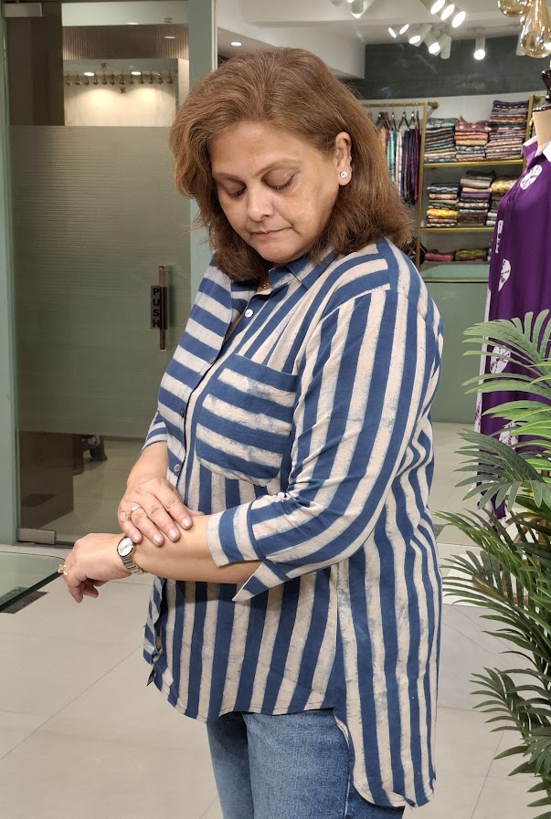 Indigo Srtipe Shirt