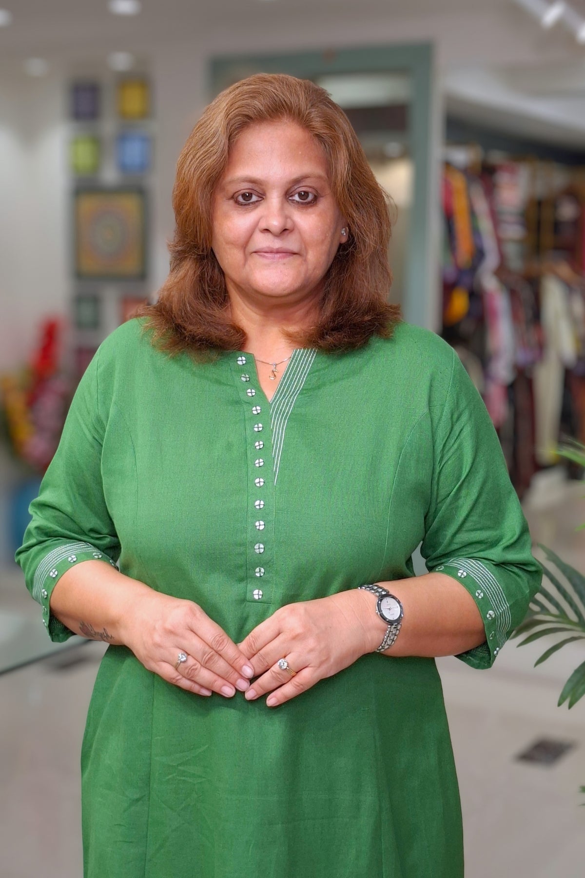 Green - Rahi Kurta