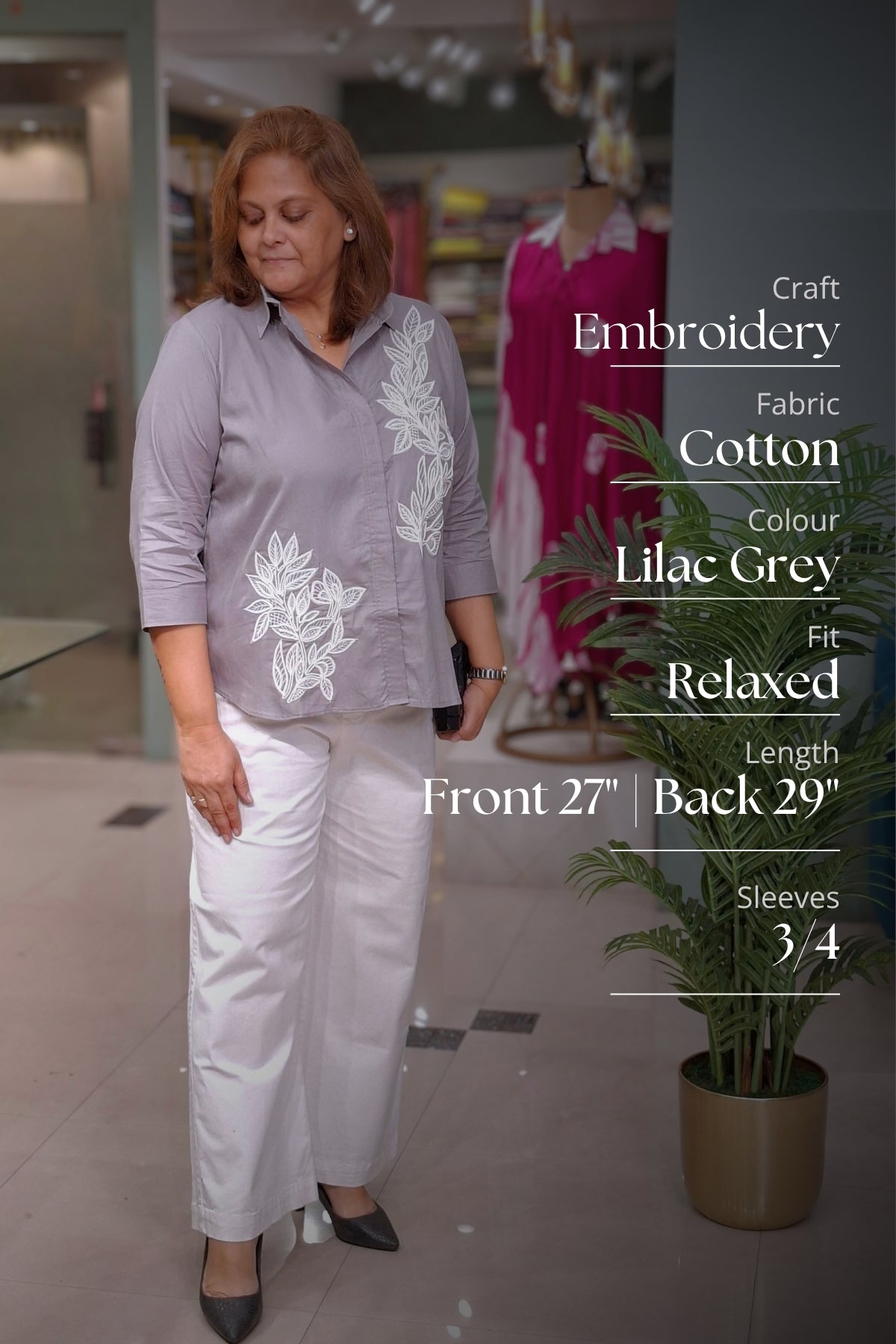 Lilac Grey - Pastel Patels Shirt