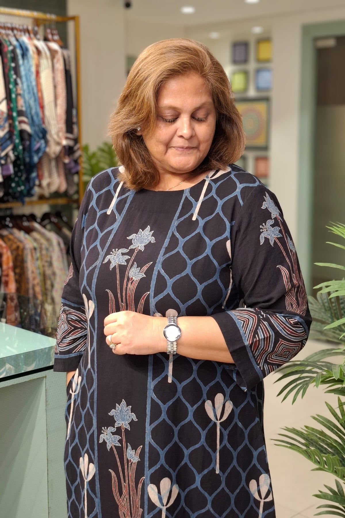 Black - Saanjh Dress