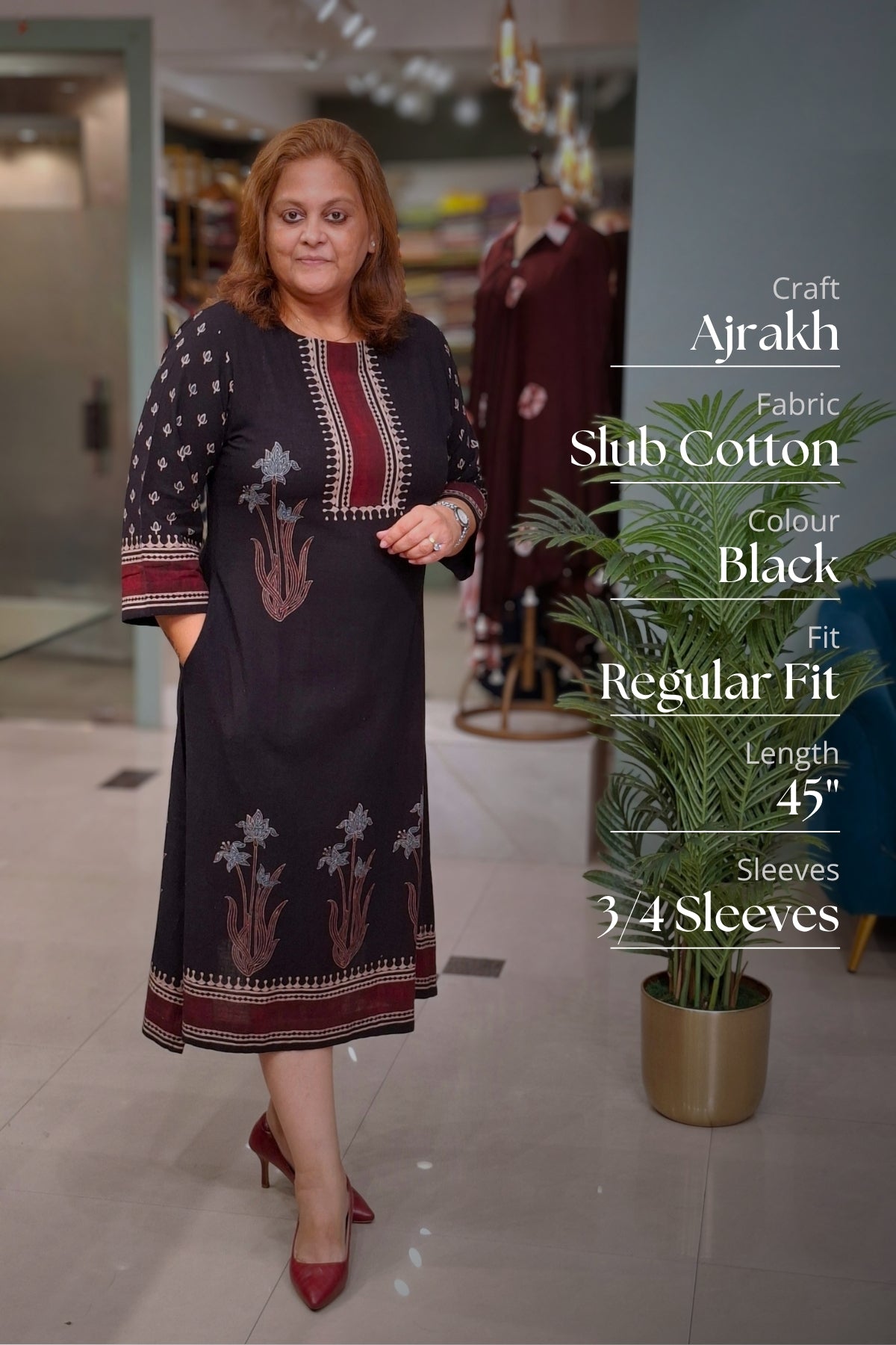 BLACK - Saanjh Dress