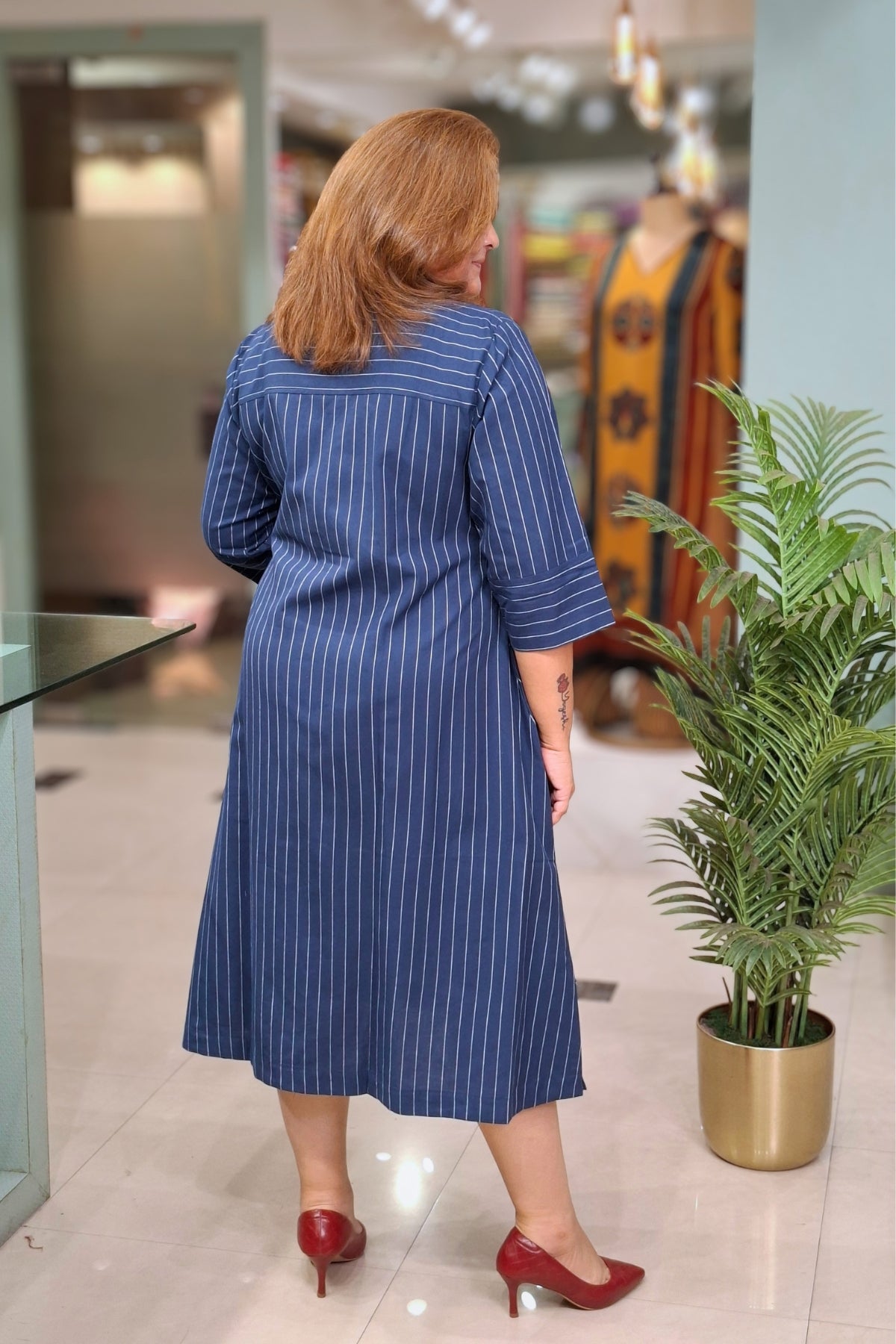 Navy Blue - Rahi Dress