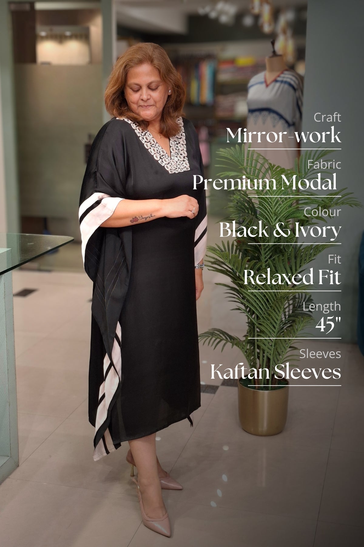 Black - Chaya Kaftan