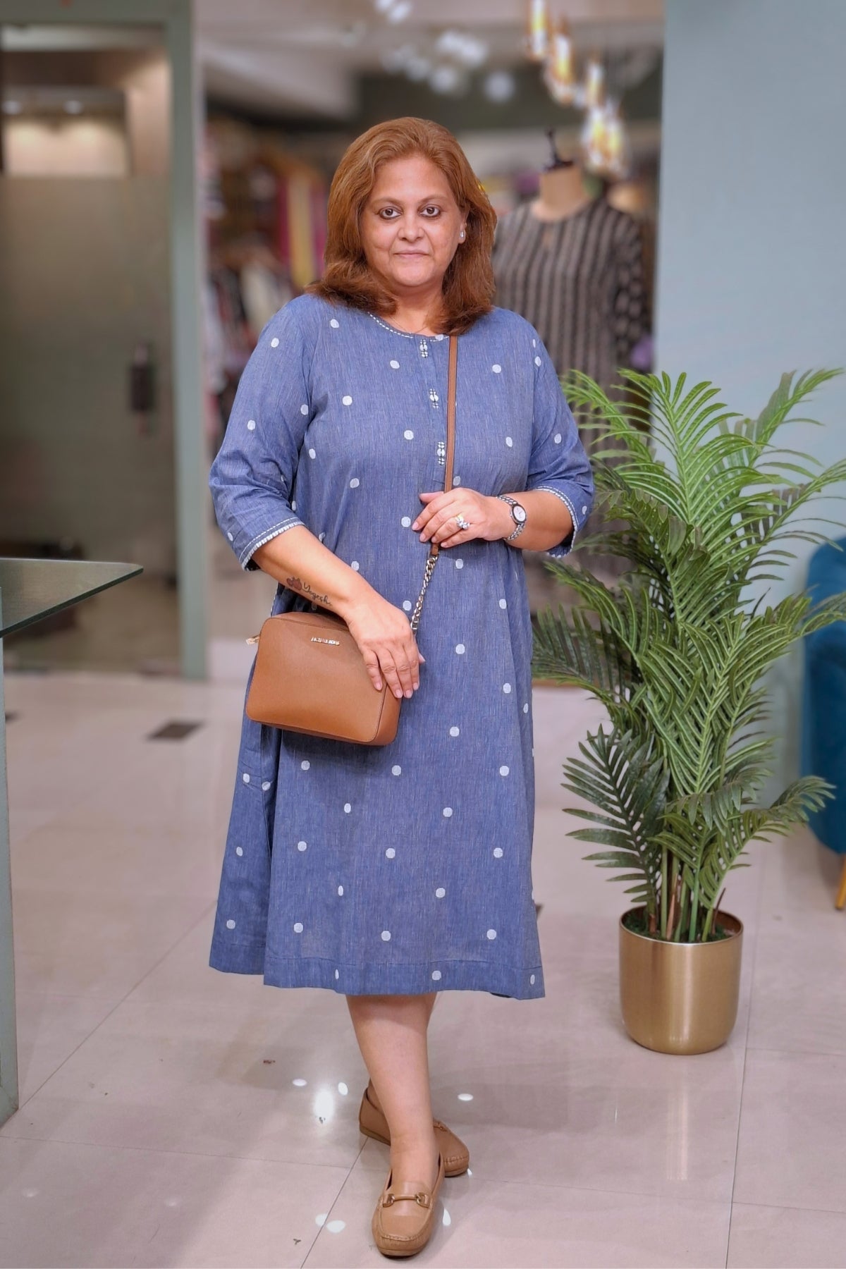 Denim Blue - Rahi Kurta/Dress