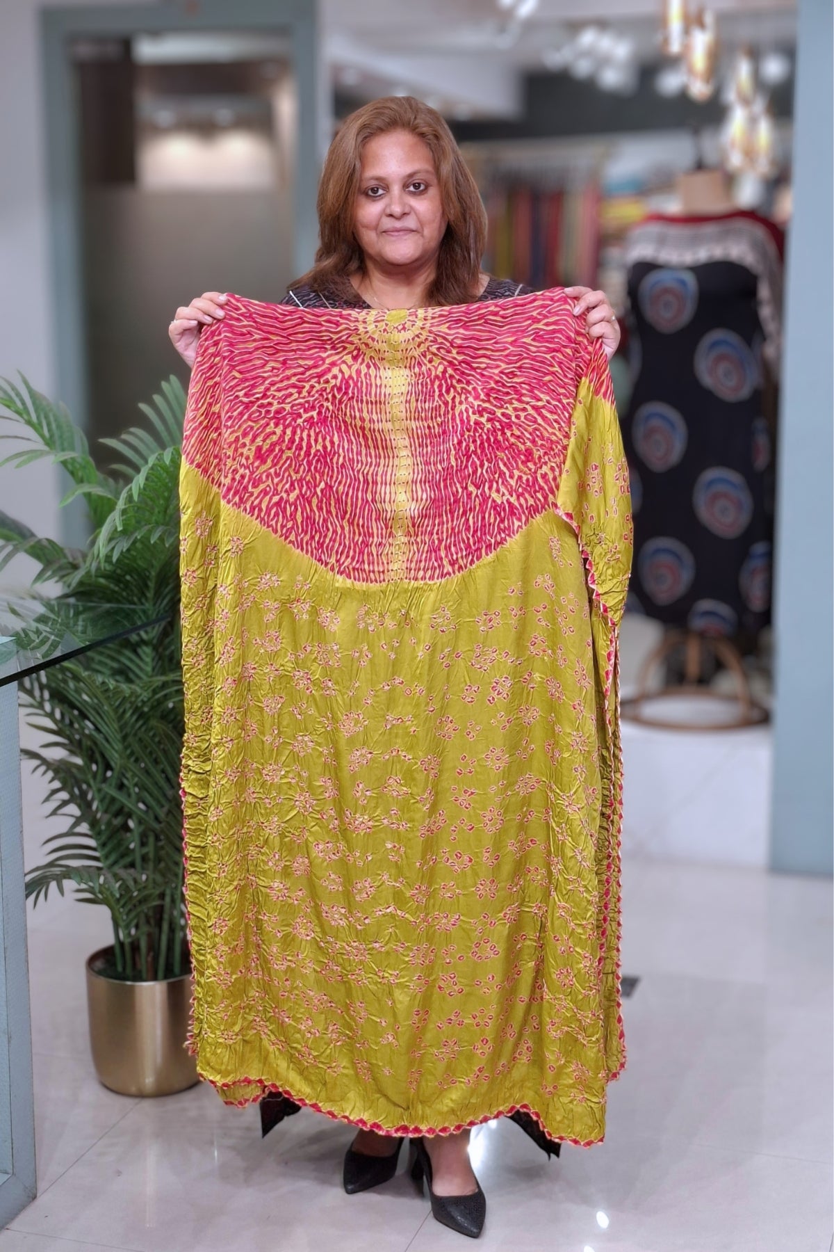 Chartreuse Green - Ragini Kaftan