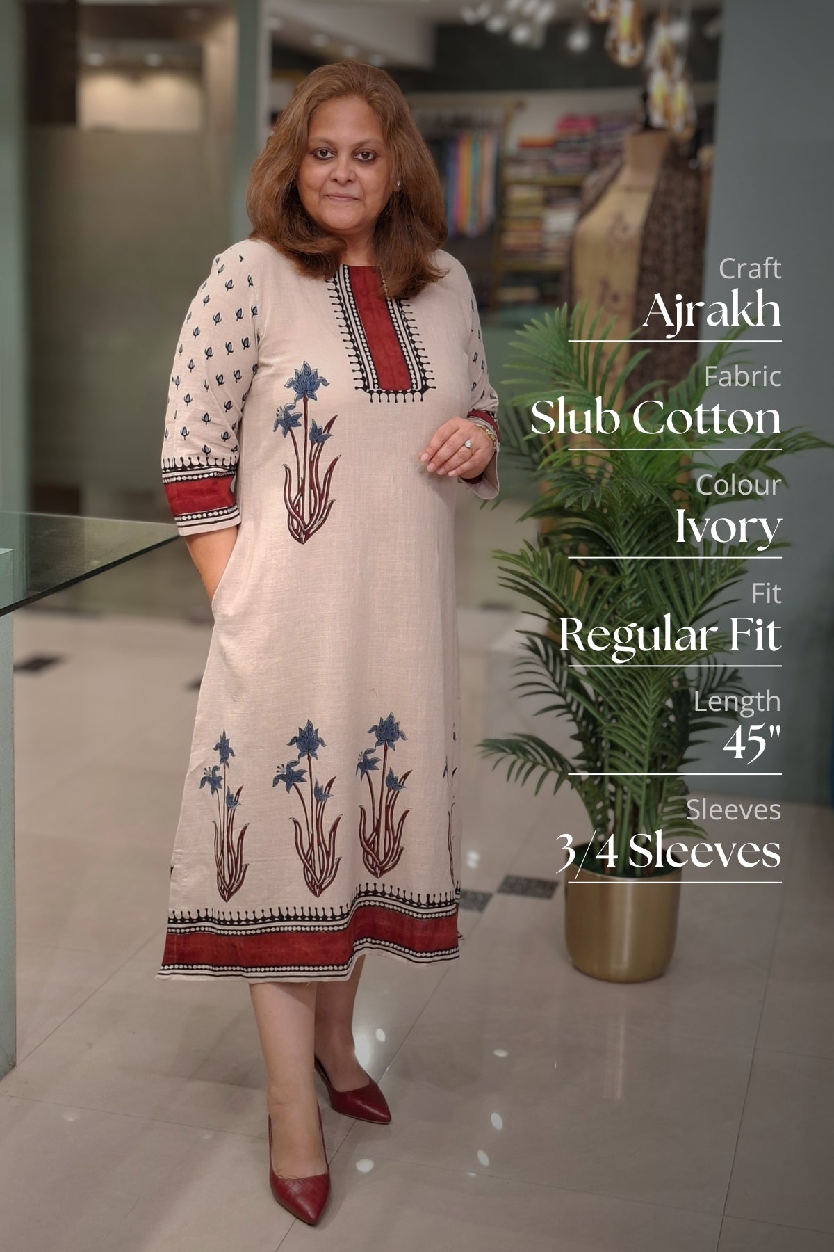Ivory - Saanjh Dress