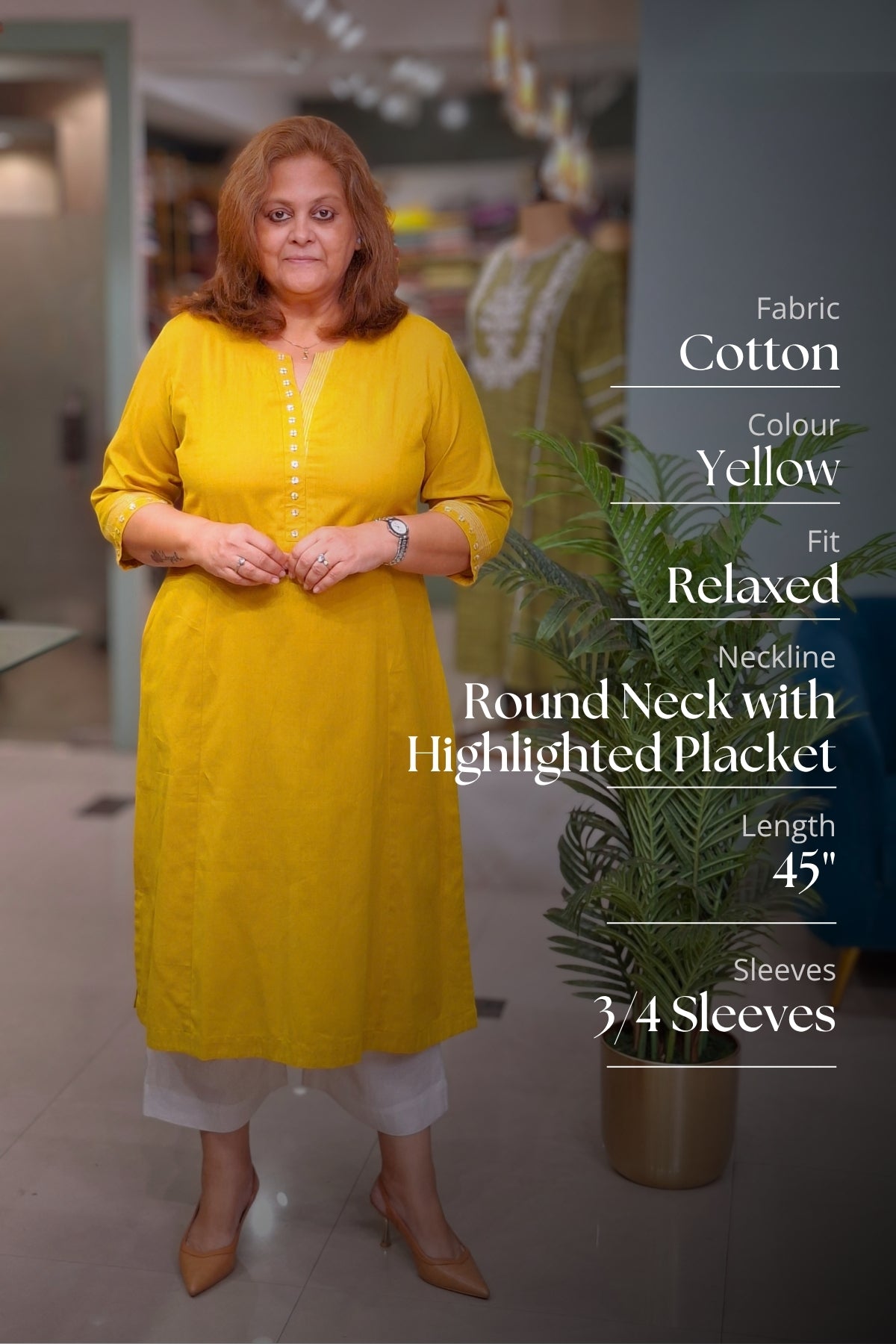Yellow - Rahi Kurta