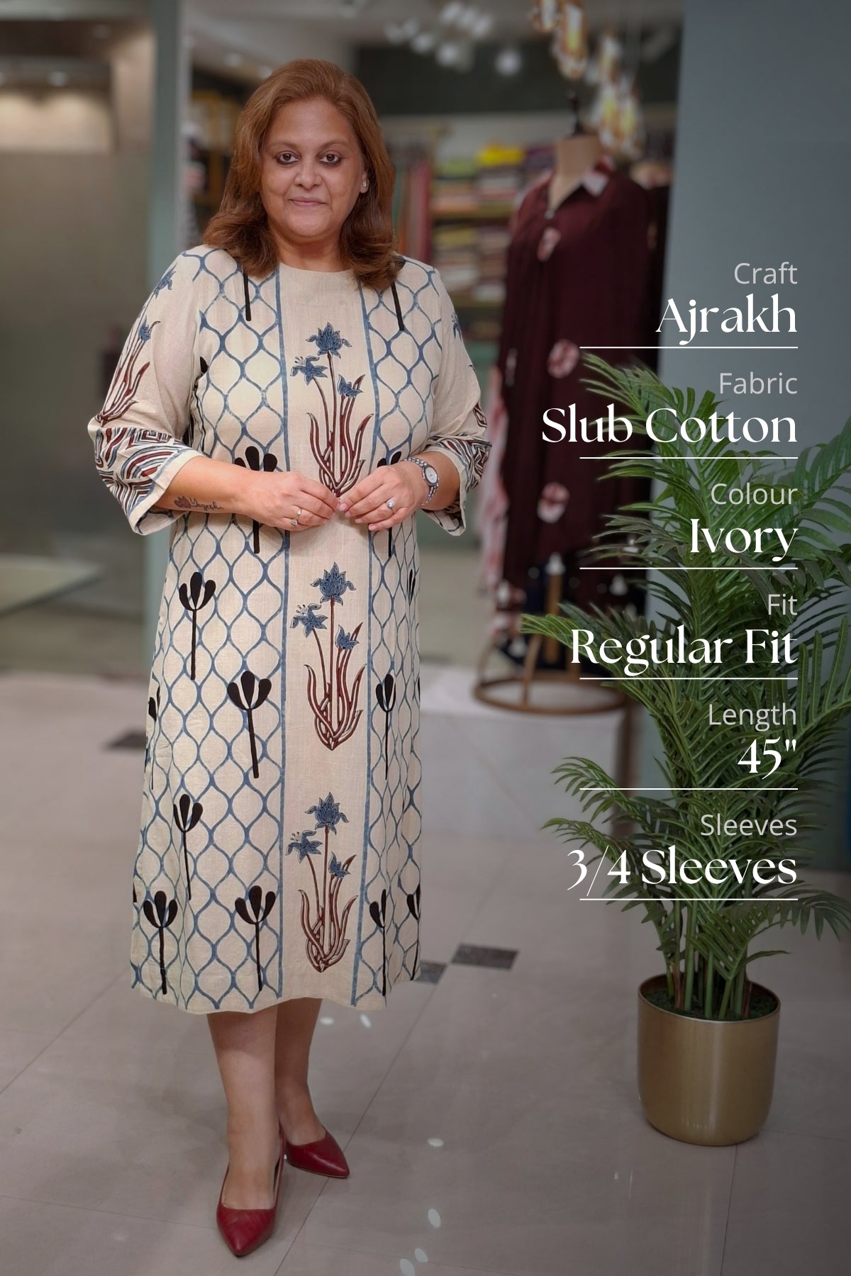 Ivory - Saanjh Dress
