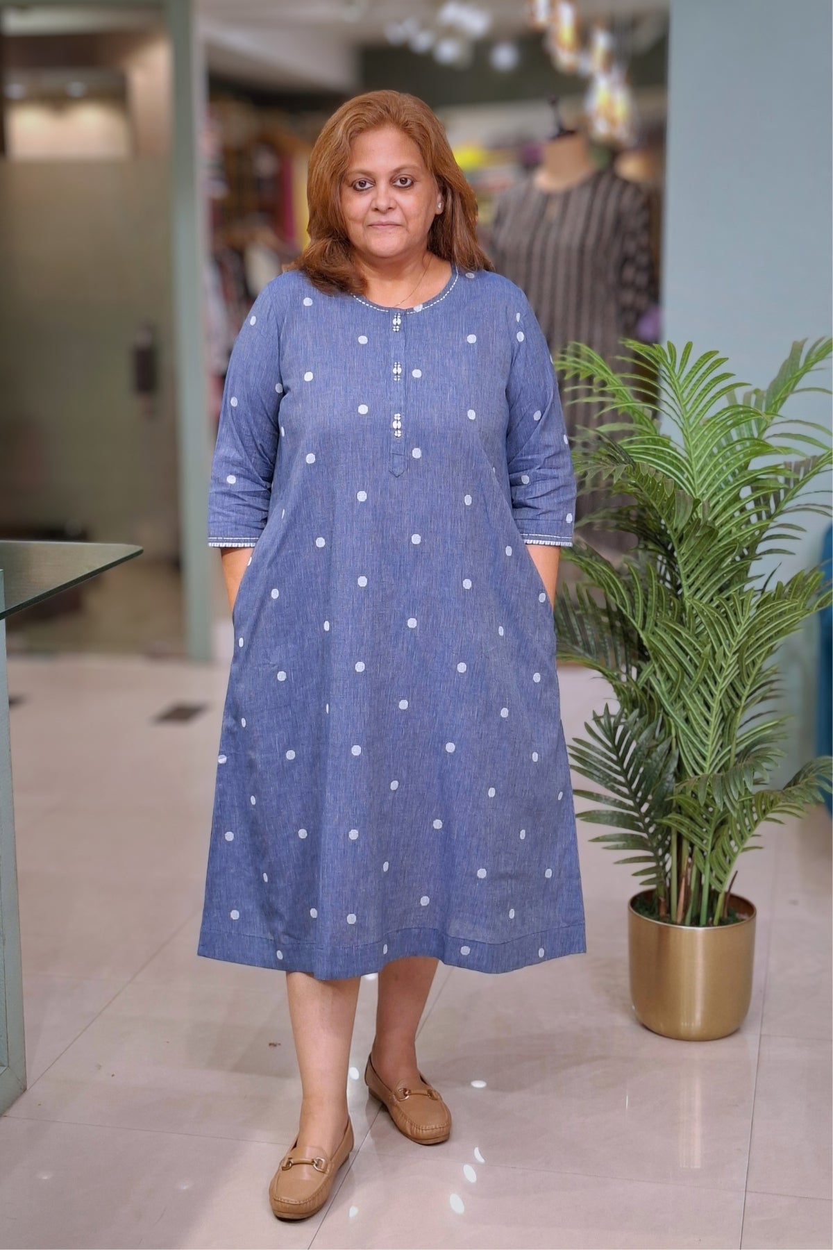 Denim Blue - Rahi Kurta/Dress