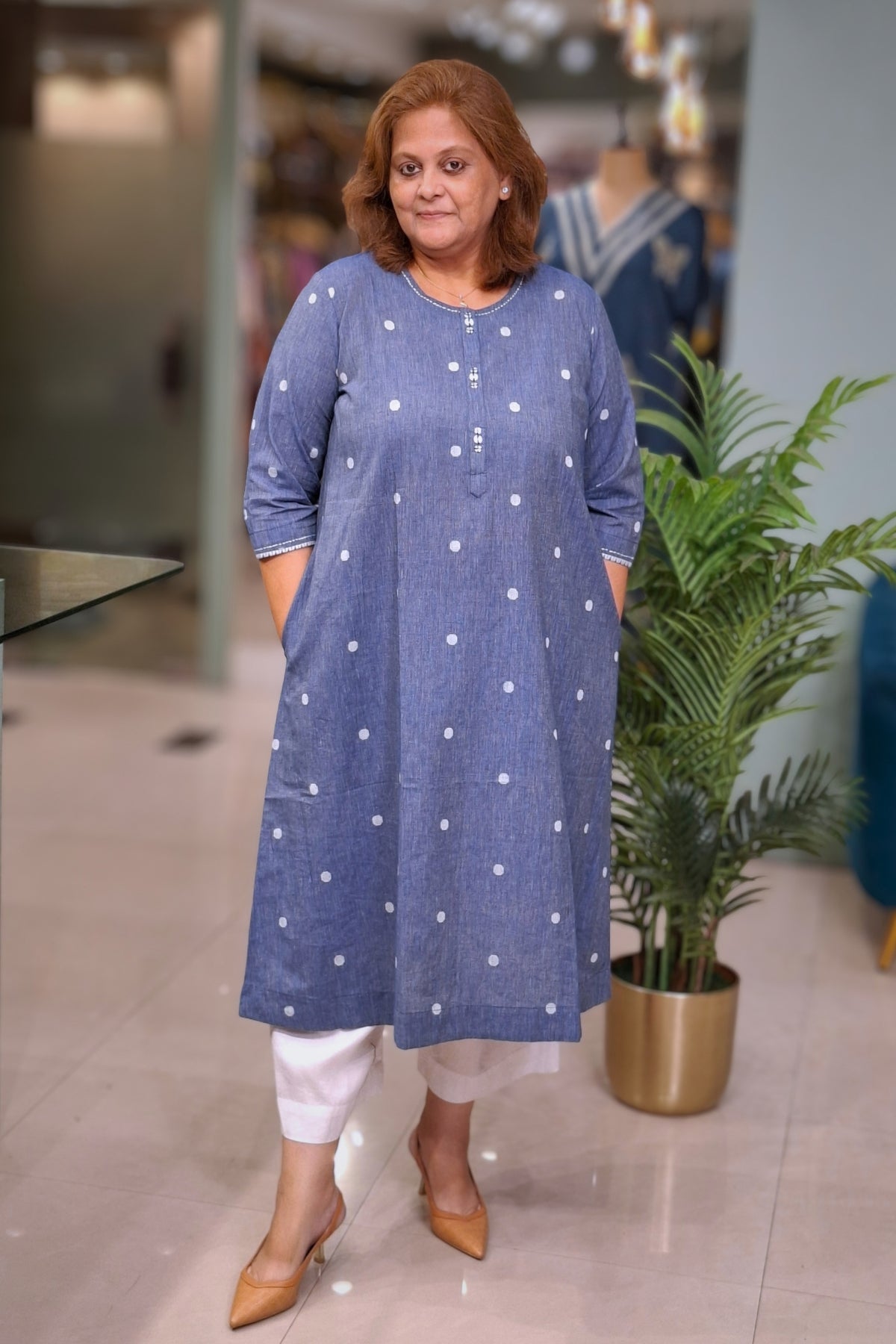 Denim Blue - Rahi Kurta/Dress