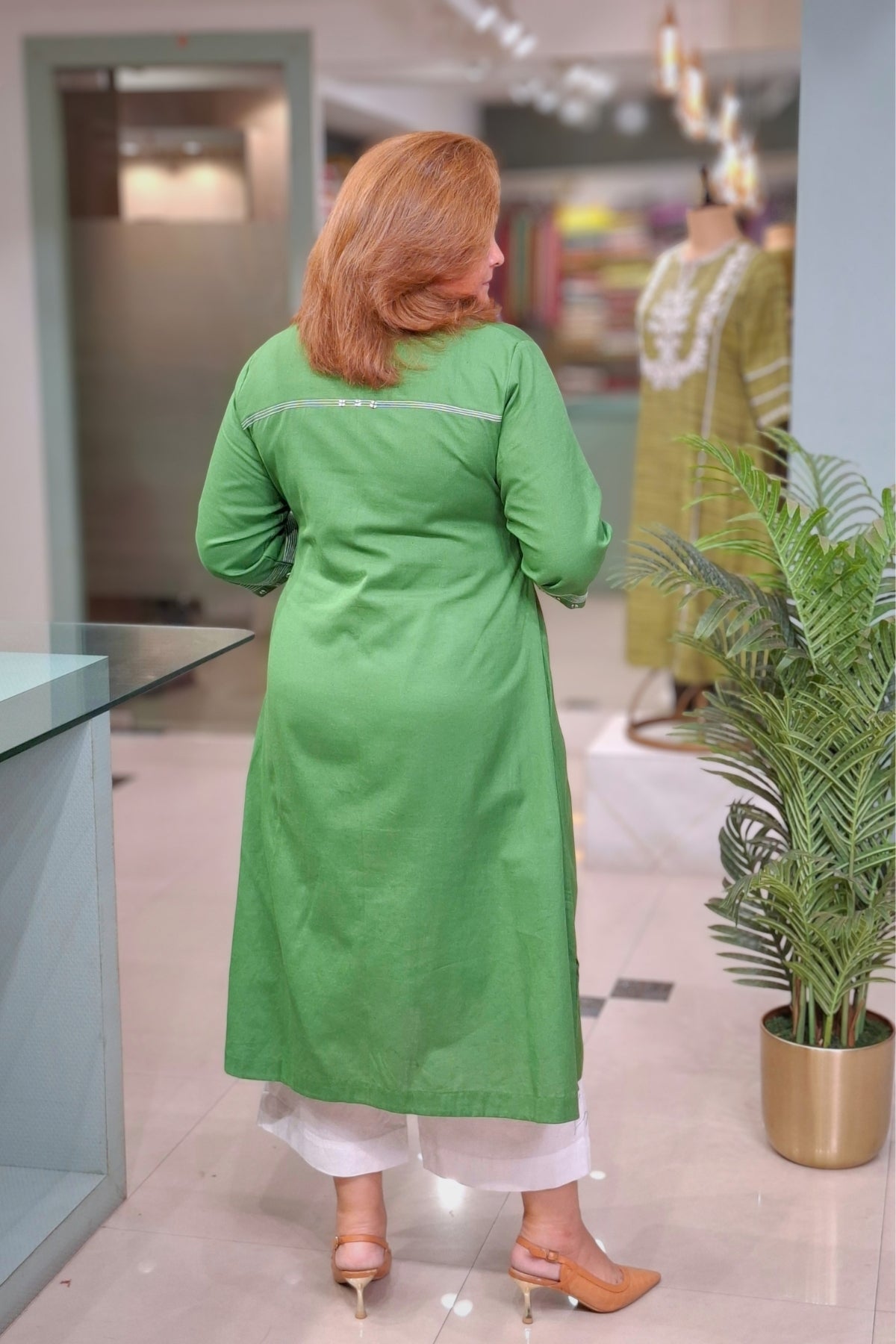 Green - Rahi Kurta