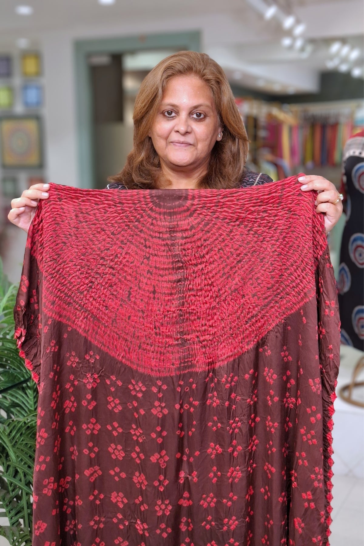Red Brown - Ragini Kaftan