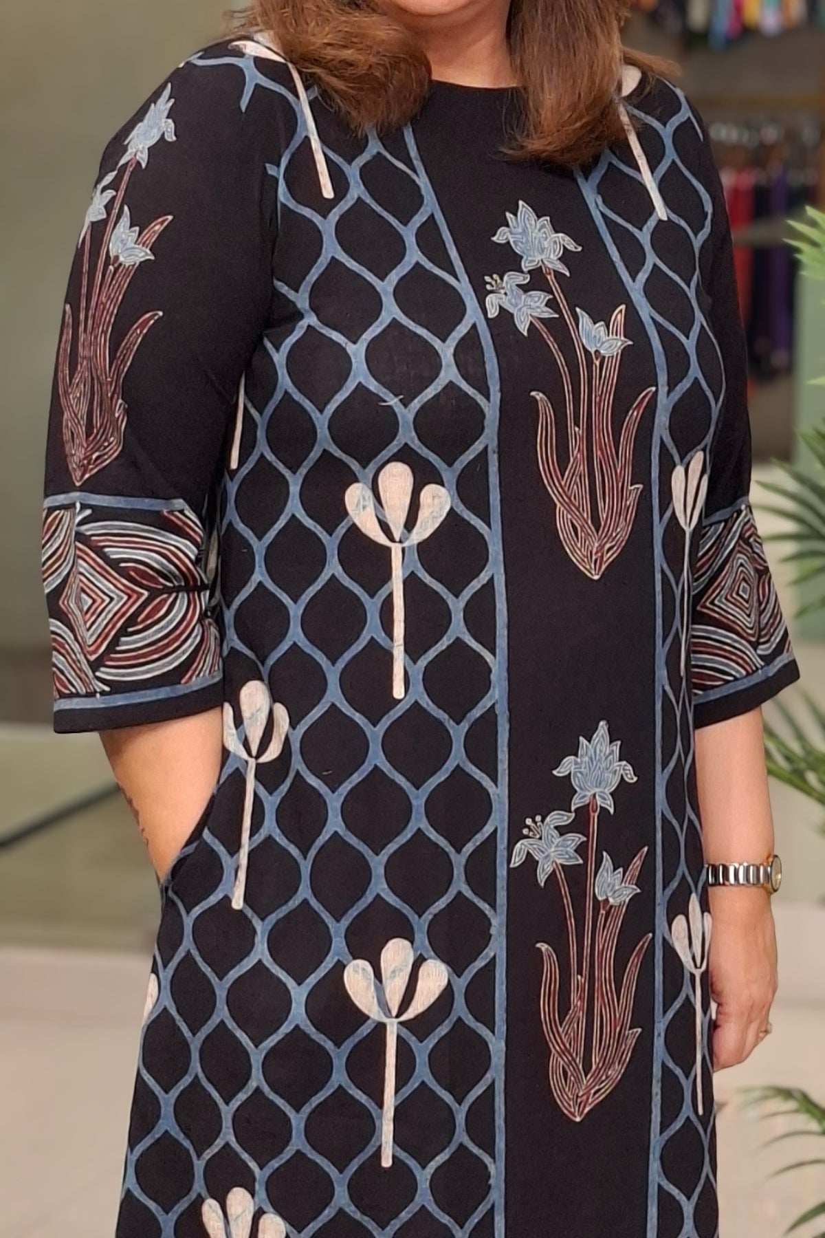 Black - Saanjh Dress
