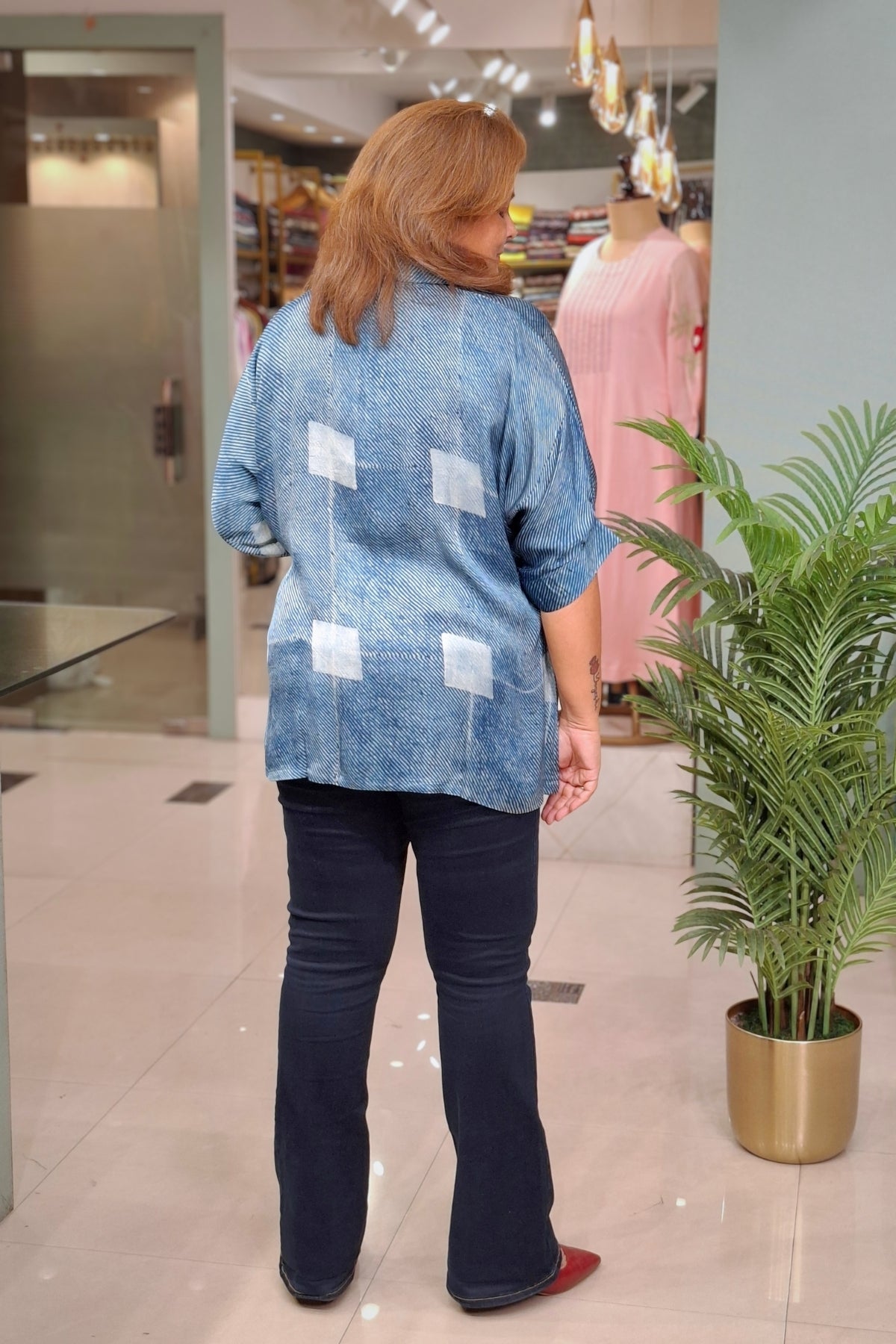 Indigo Abstract - Rivaa Top