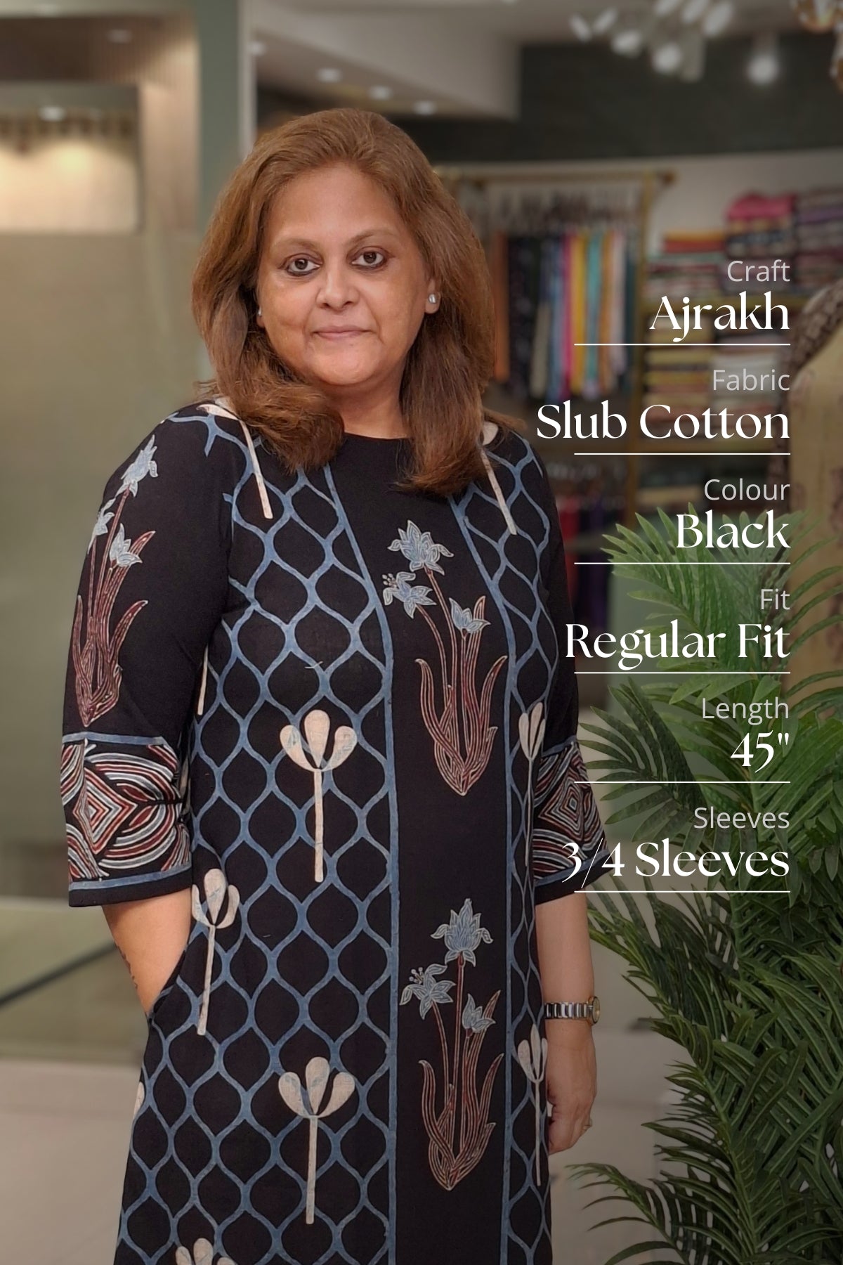 Black - Saanjh Dress