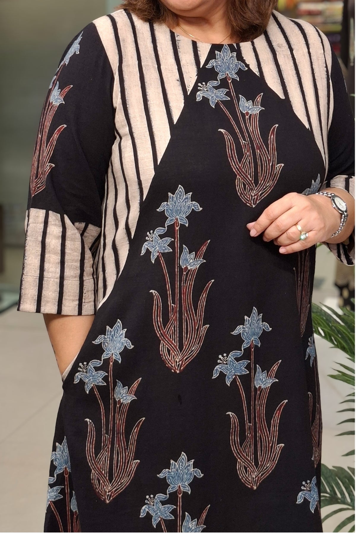 Black - Saanjh Dress