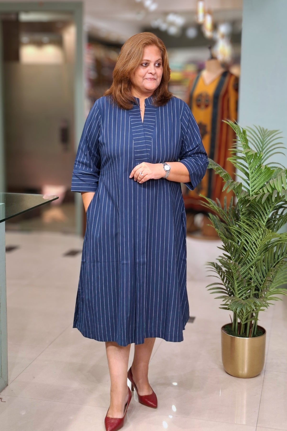 Navy Blue - Rahi Dress