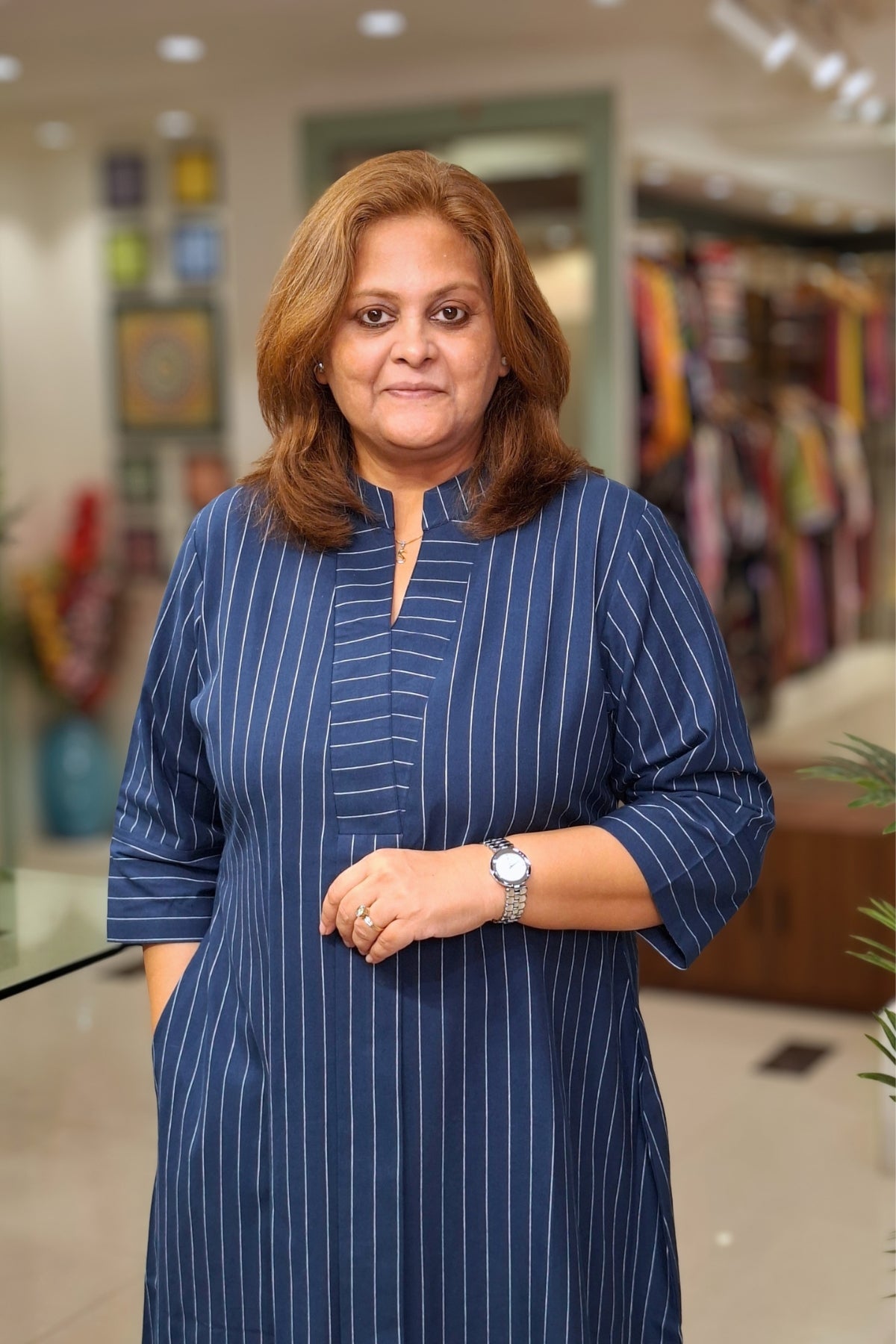 Navy Blue - Rahi Dress