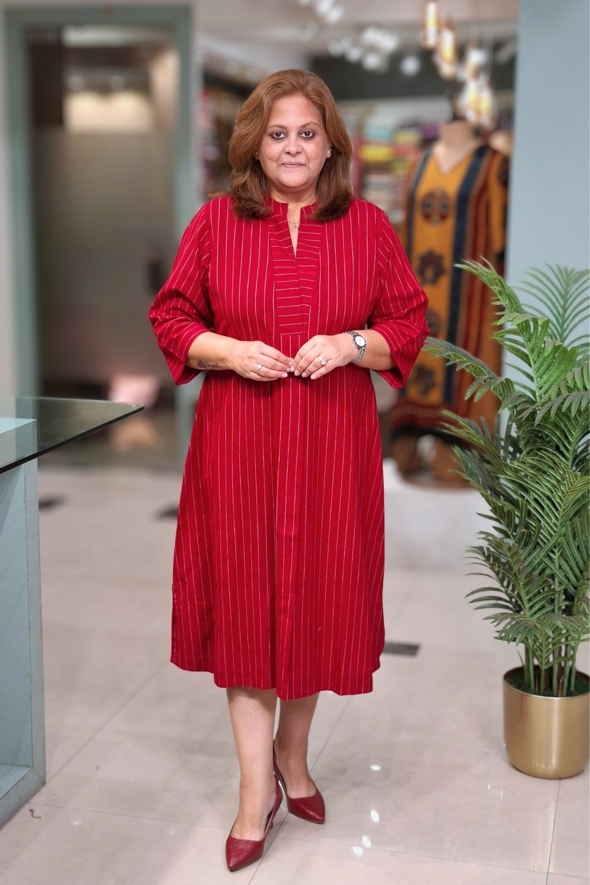 Rust - Rahi Dress