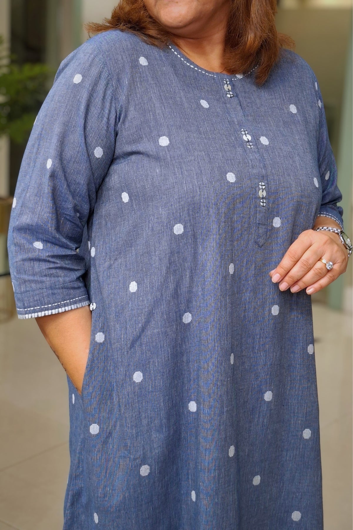 Denim Blue - Rahi Kurta/Dress