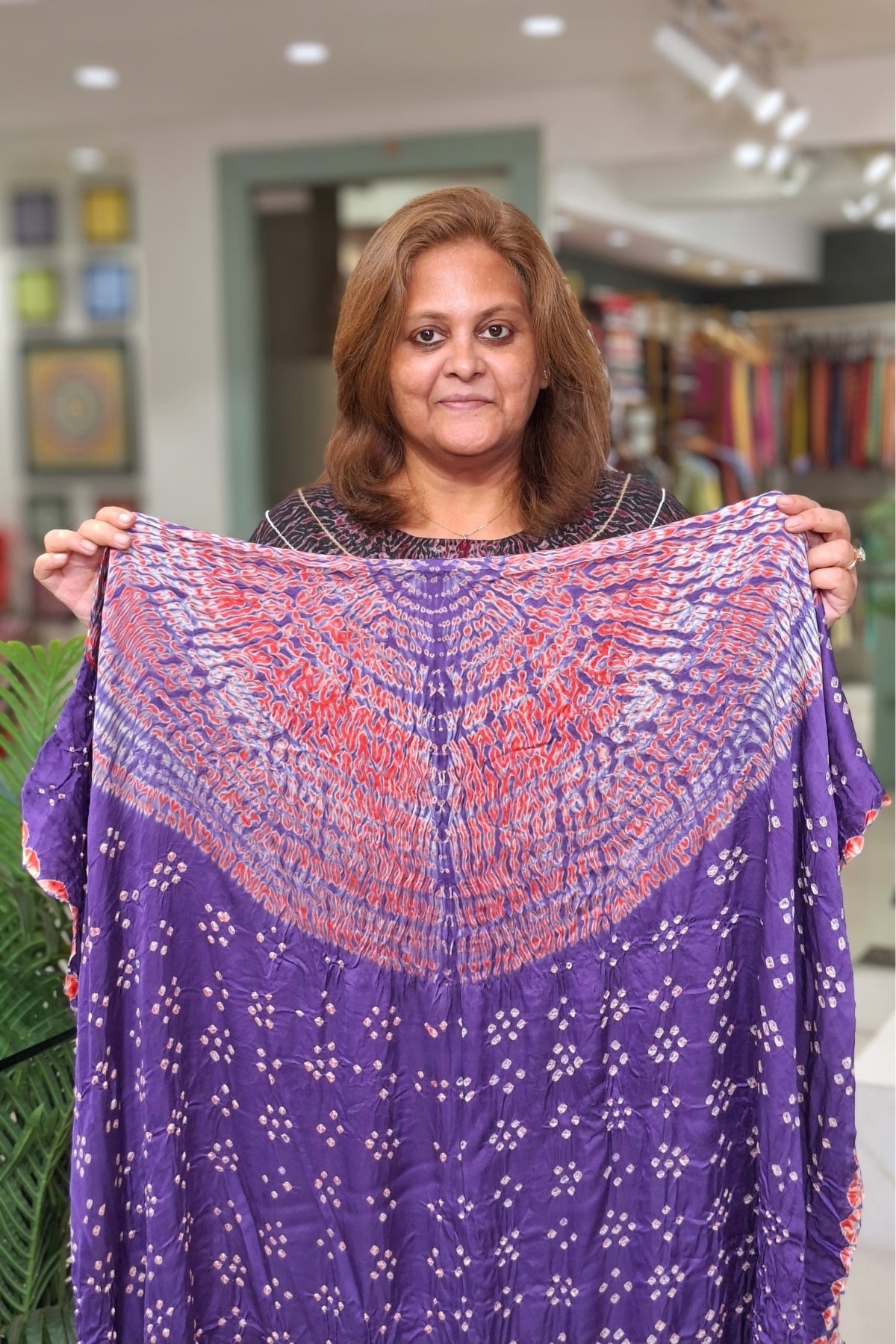 Rich Violet - Ragini Kaftan