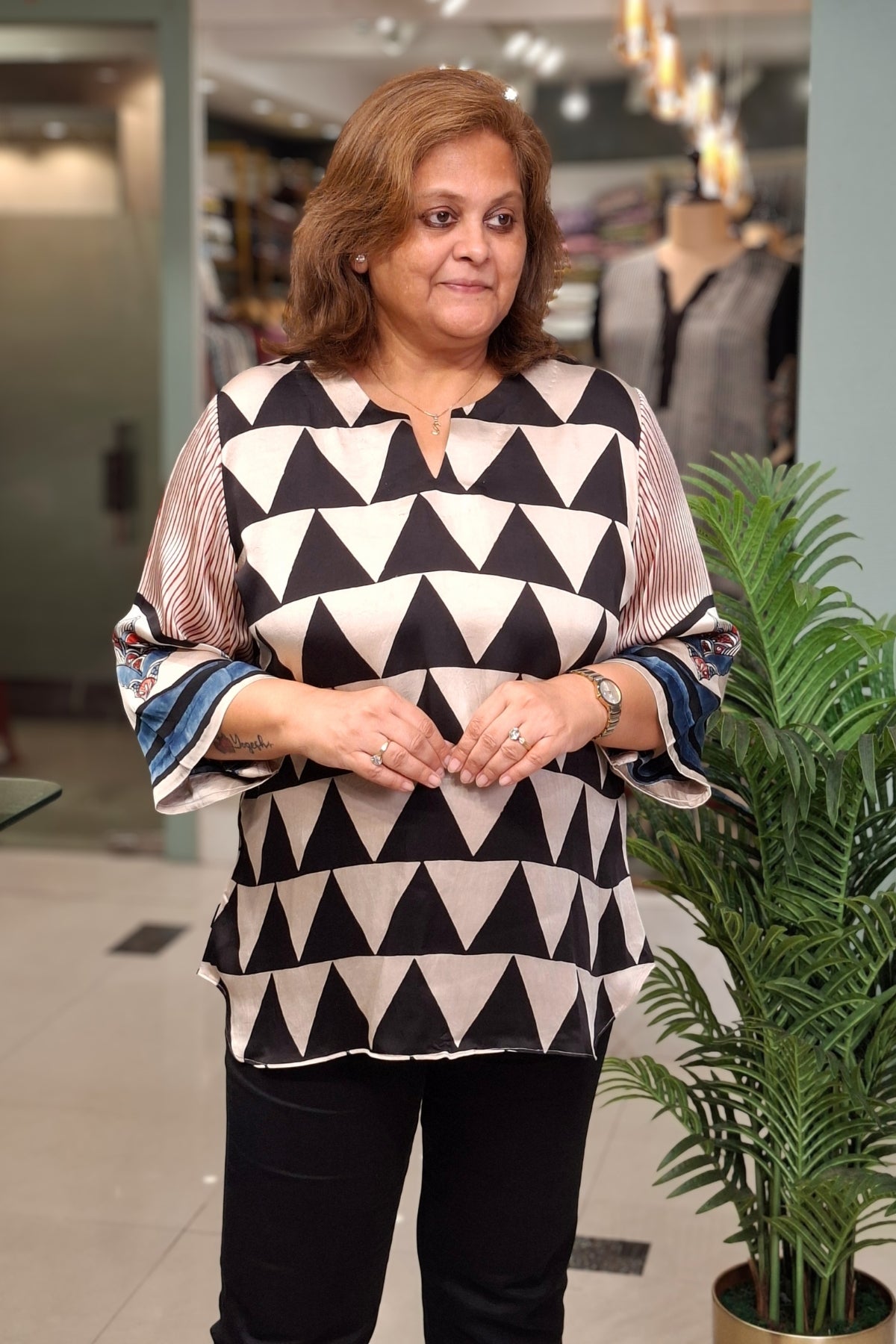 Ivory Black - Myra Top