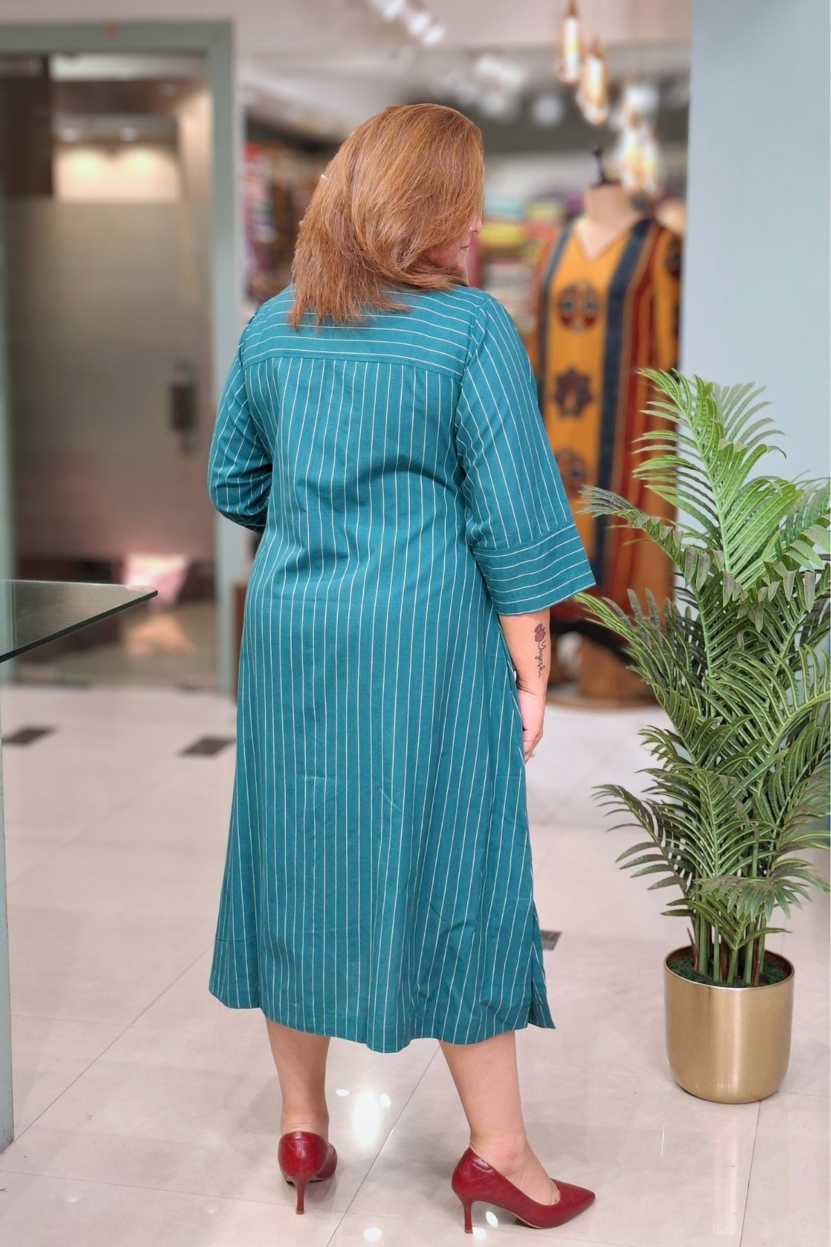 Deep Teal - Rahi Dress