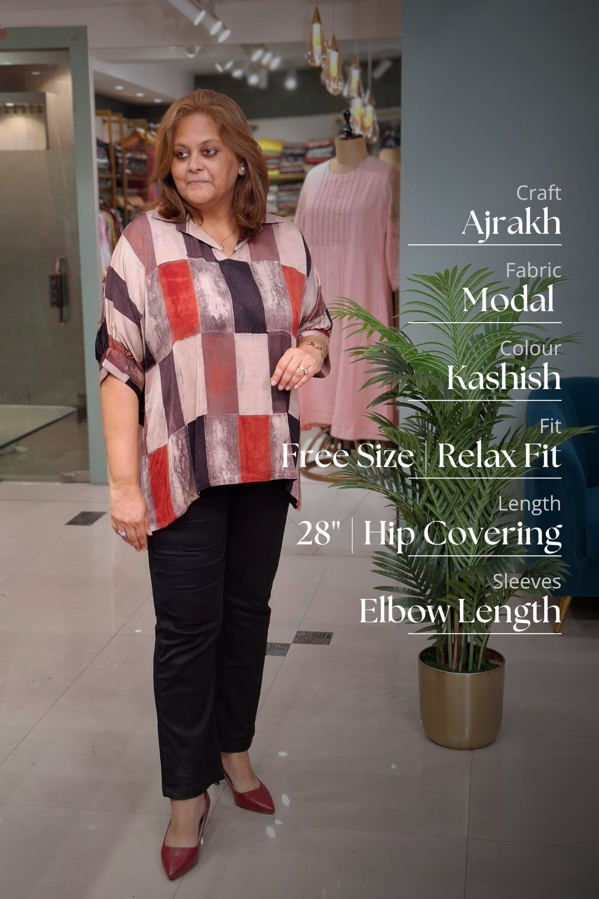 Kashish Geomatric - Rivaa Top