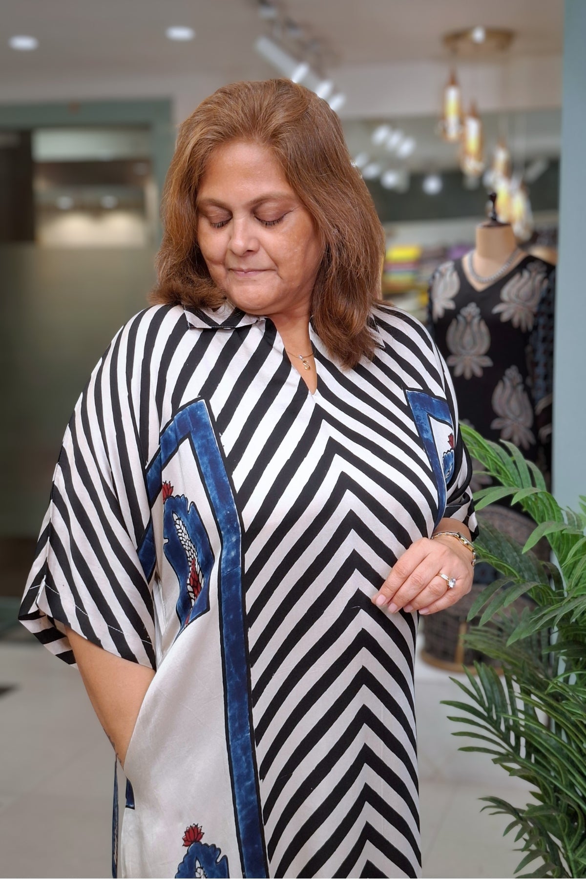 Ivory Jharoka - Oorja Kaftan-Dress