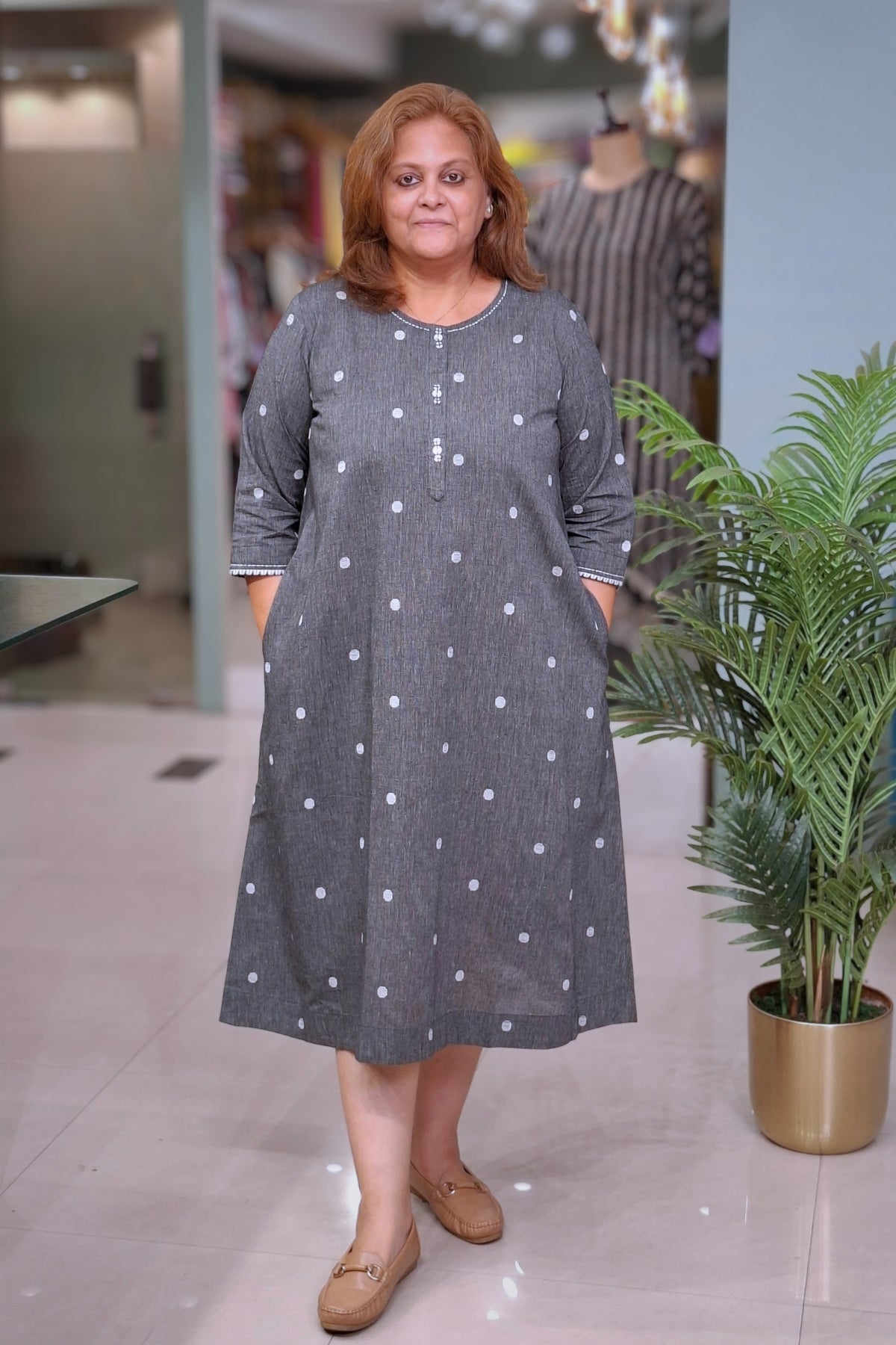 Charcoal Grey - Rahi Kurta/Dress