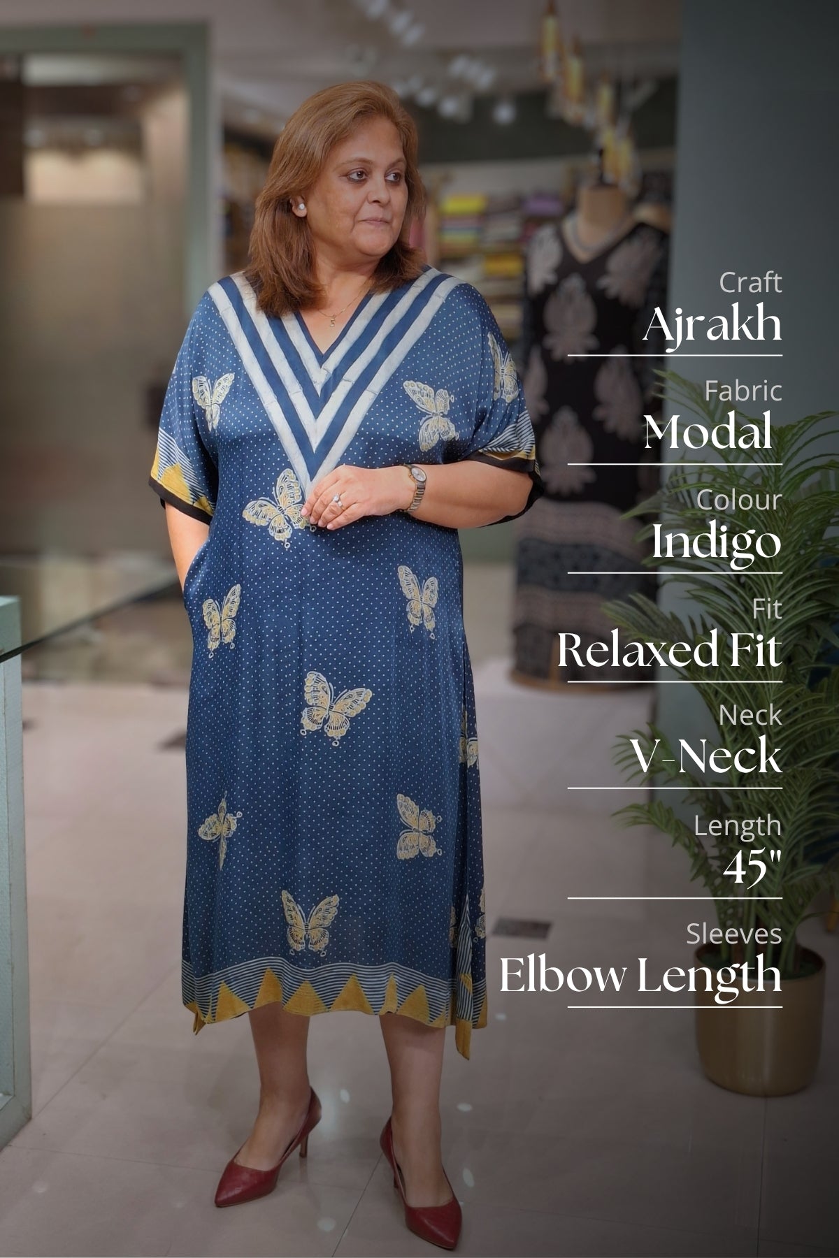 Butterfly - Oorja Kaftan-Dress