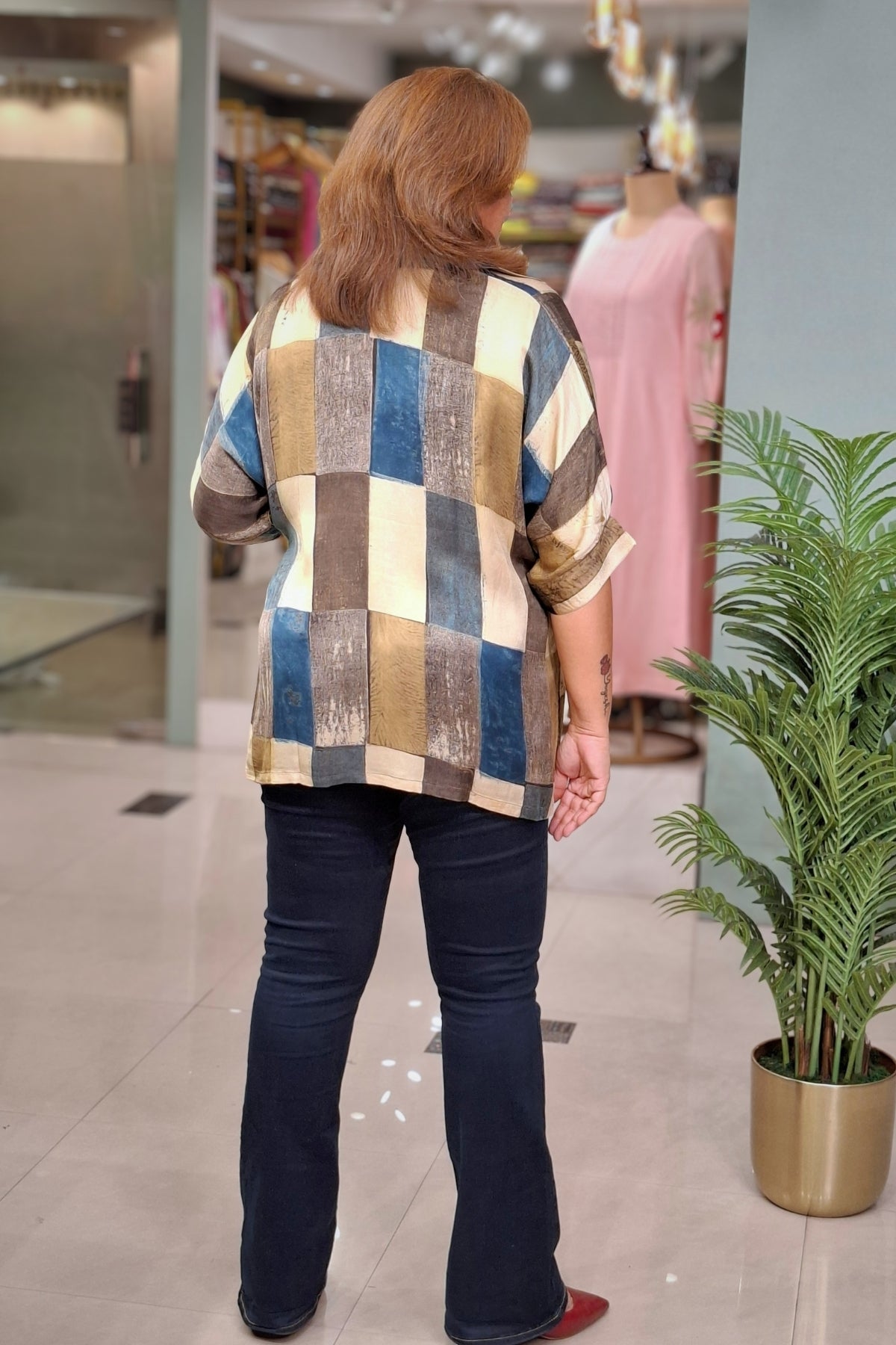 Indigo Geomatric - Rivaa Top